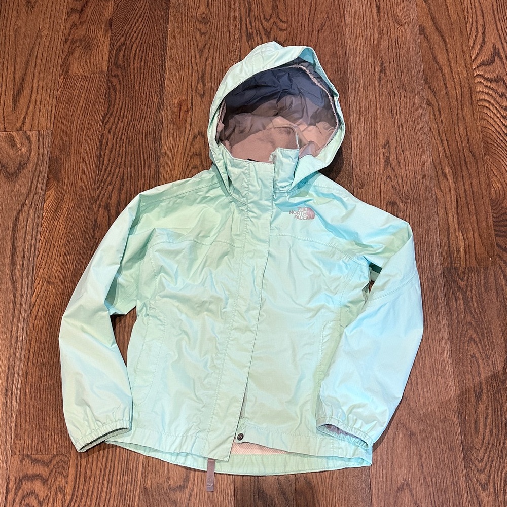 North Face girls rain jacket